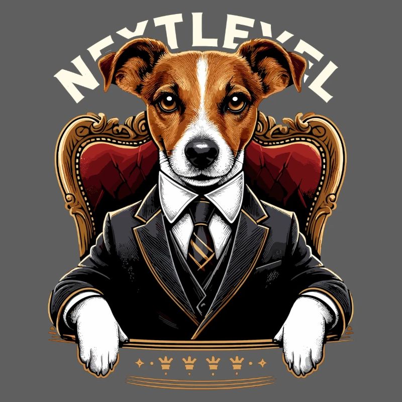Jack Russell Terrier Suit Next Level Gift