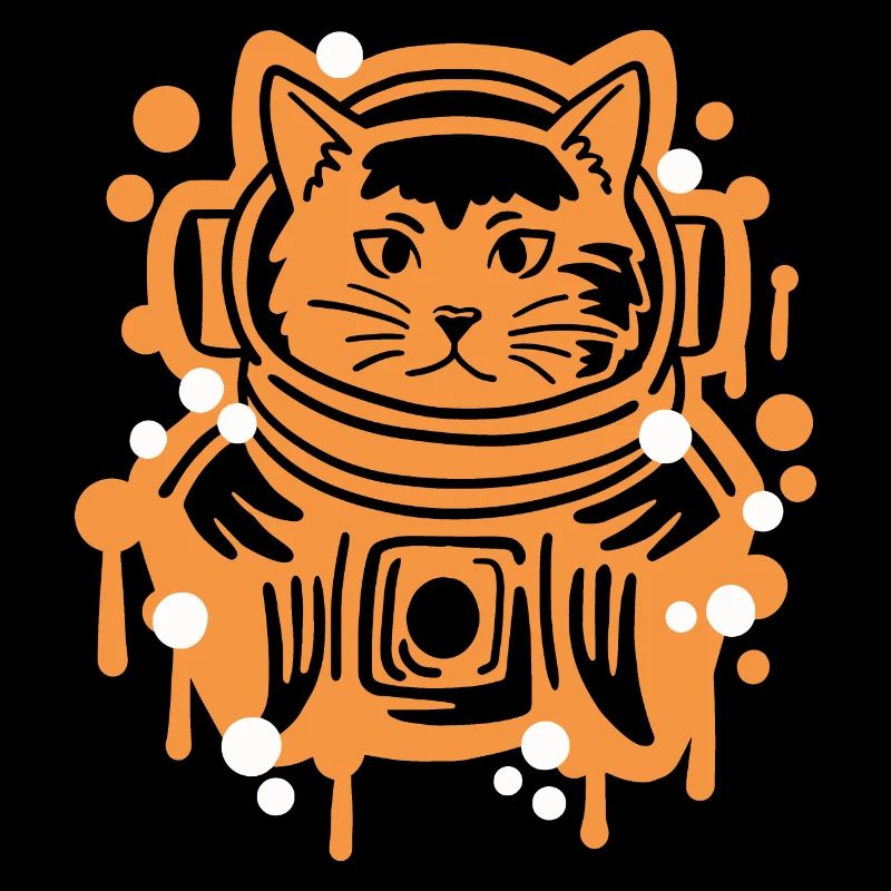 Astronaut Katze