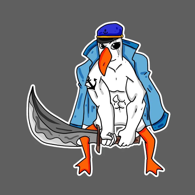 Muscles de la mouette