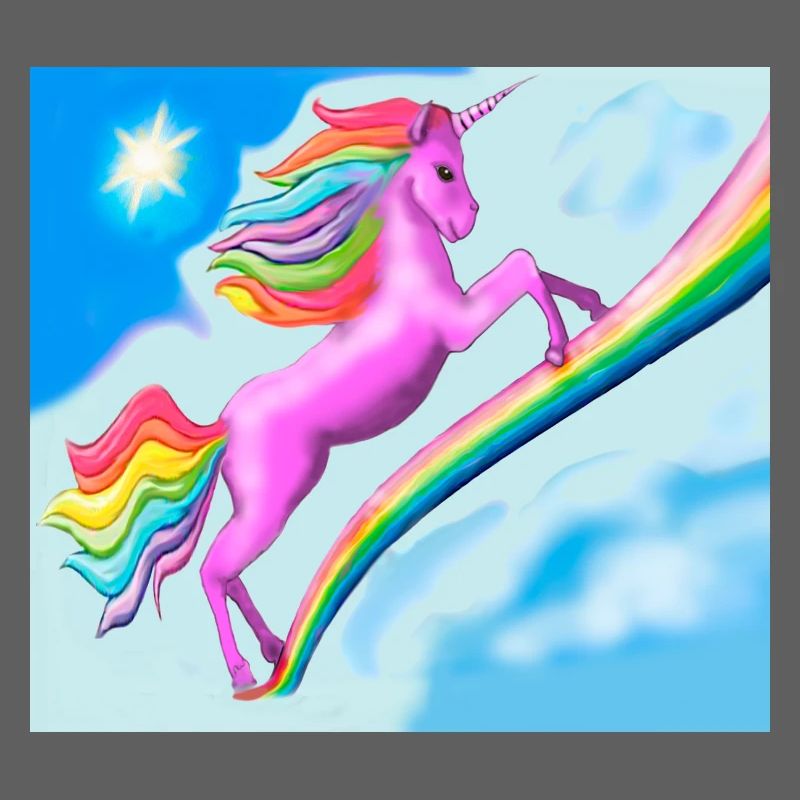 Unicorn and Rainbow