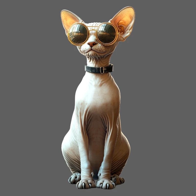 Chat Sphynx Chat Sphynx Chat Canadien Mignon Sphinx