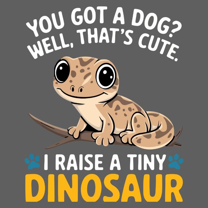 Funny Tiny Dinosaur Lizard