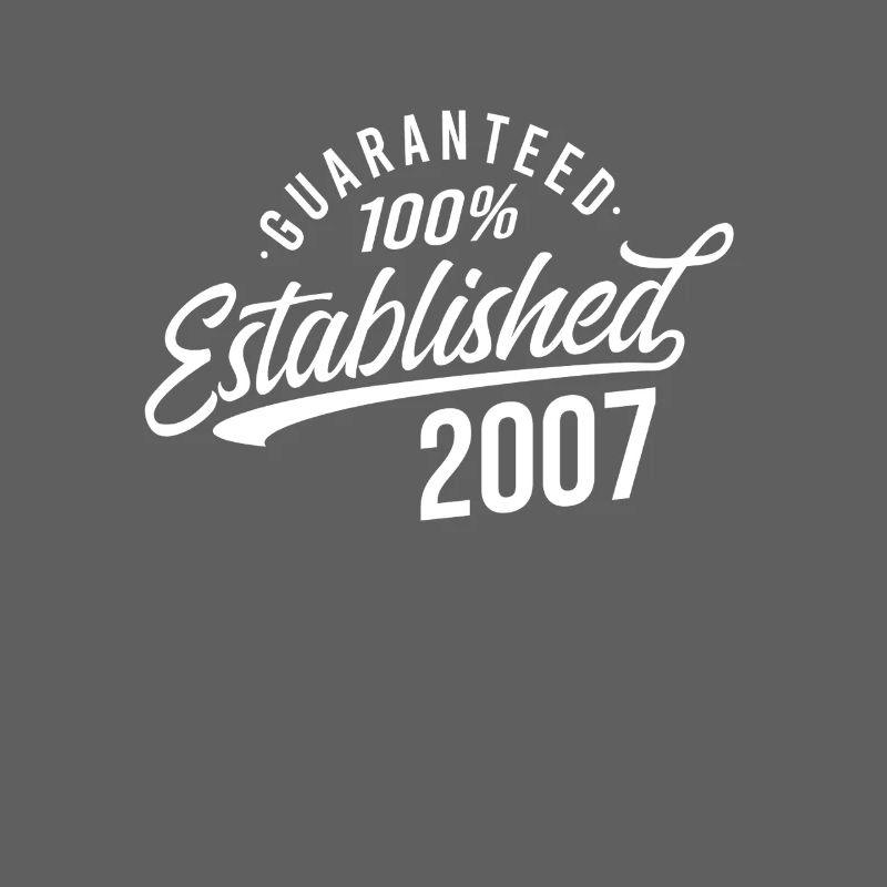 geburtstag Established 2007