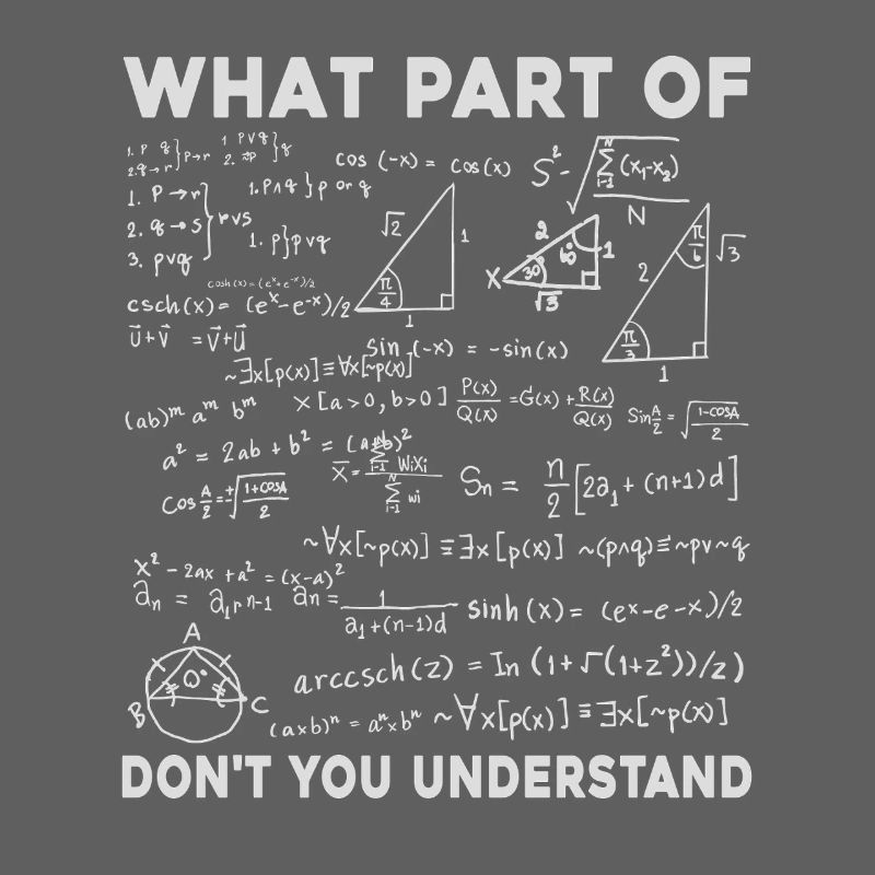 Welcher Teil von Don't You Understand Funny Math