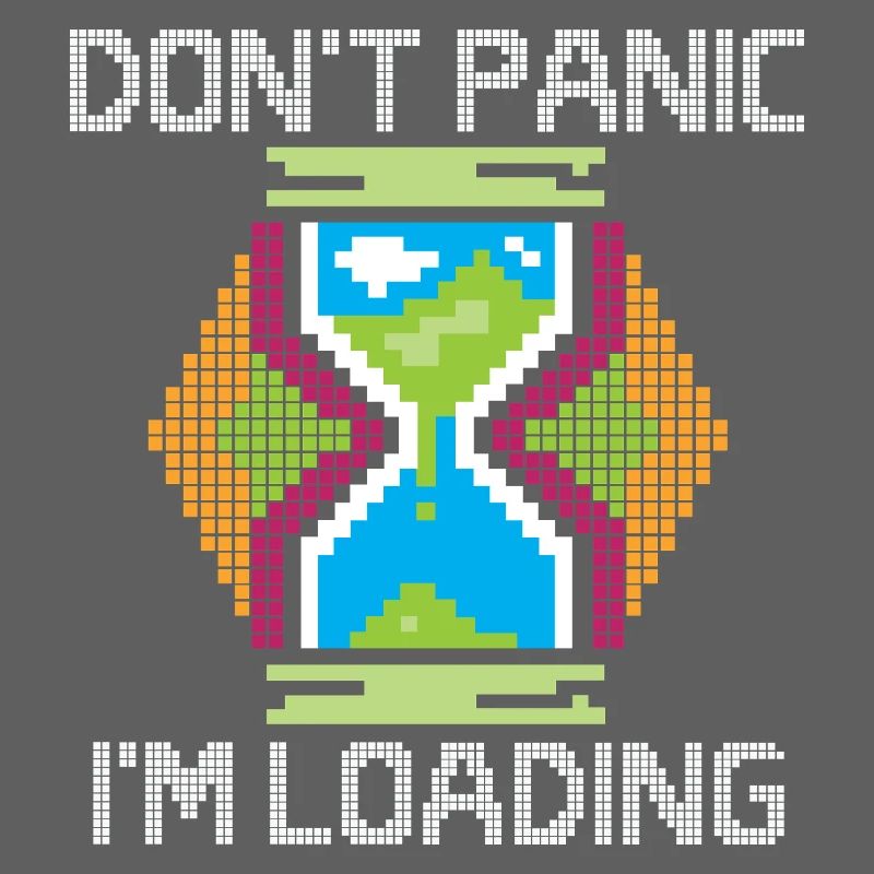 dont panic i´m loading - retro gamer