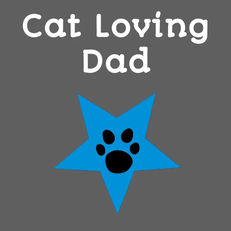 Cat loving Dad