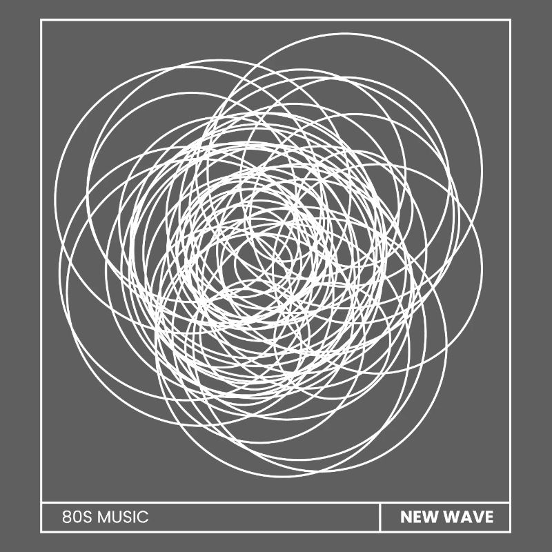 Conception d'affiches New Wave