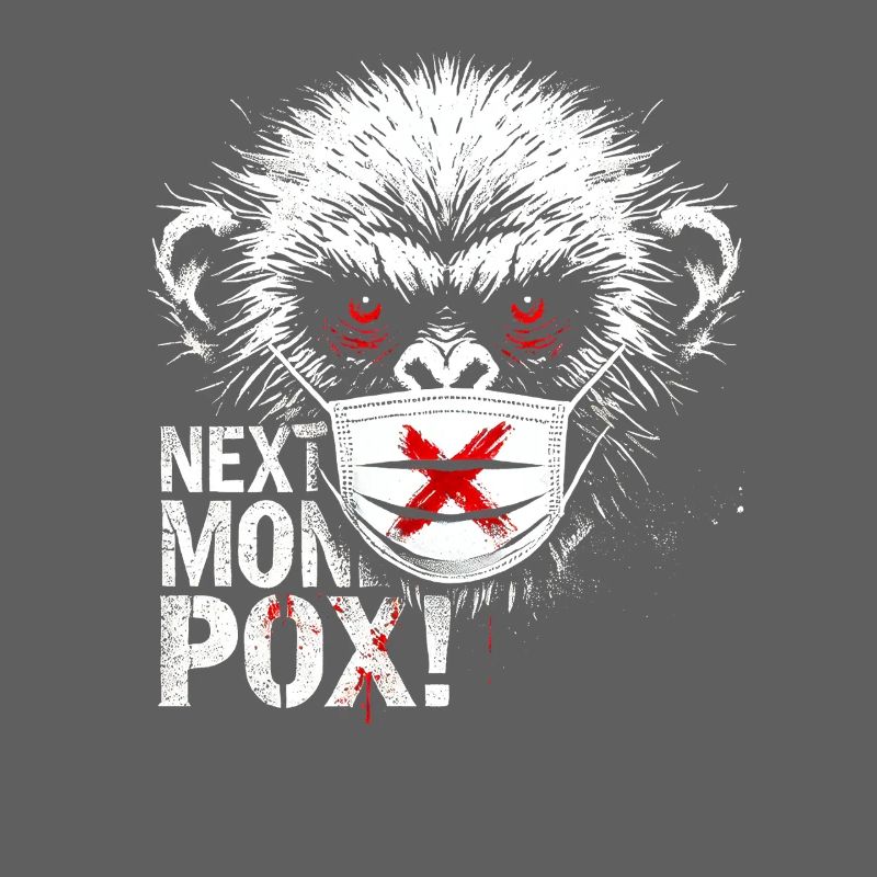 Protest Monkey Face Mask Artwork