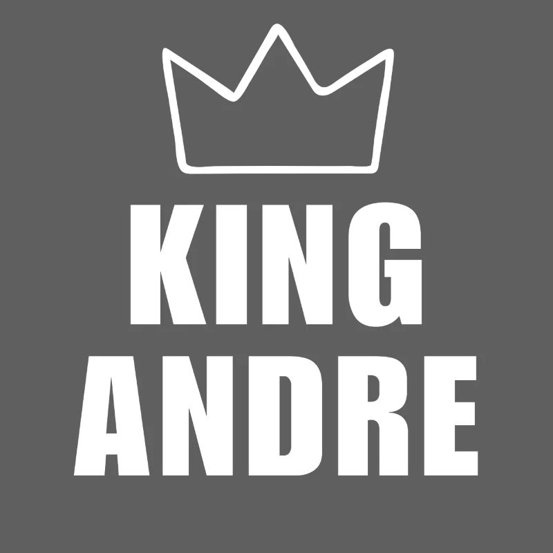 King Andre Crown Shirt – Name beginnt mit A