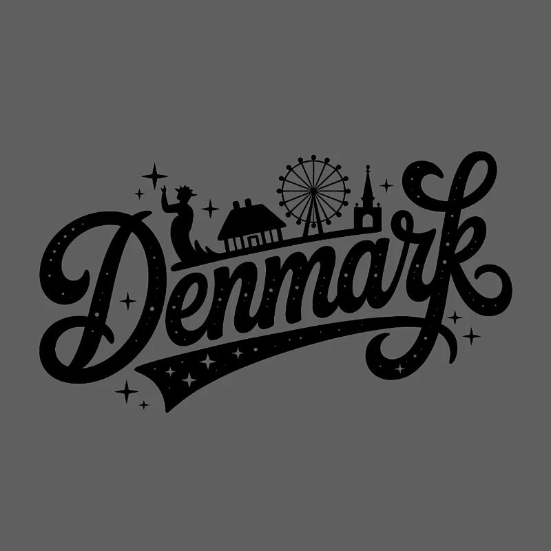 Dänemark - Souvenir-Design