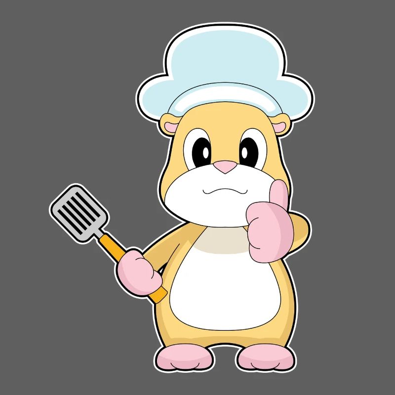 Cuisson à la spatule pour hamster