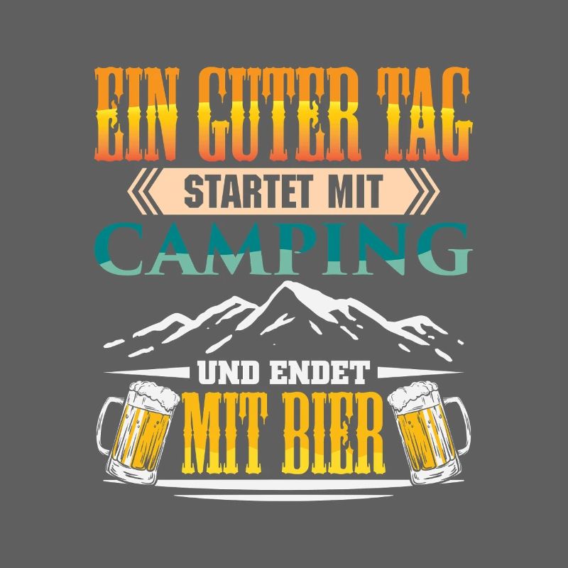 Camper Camping Wohnwagen Spruch