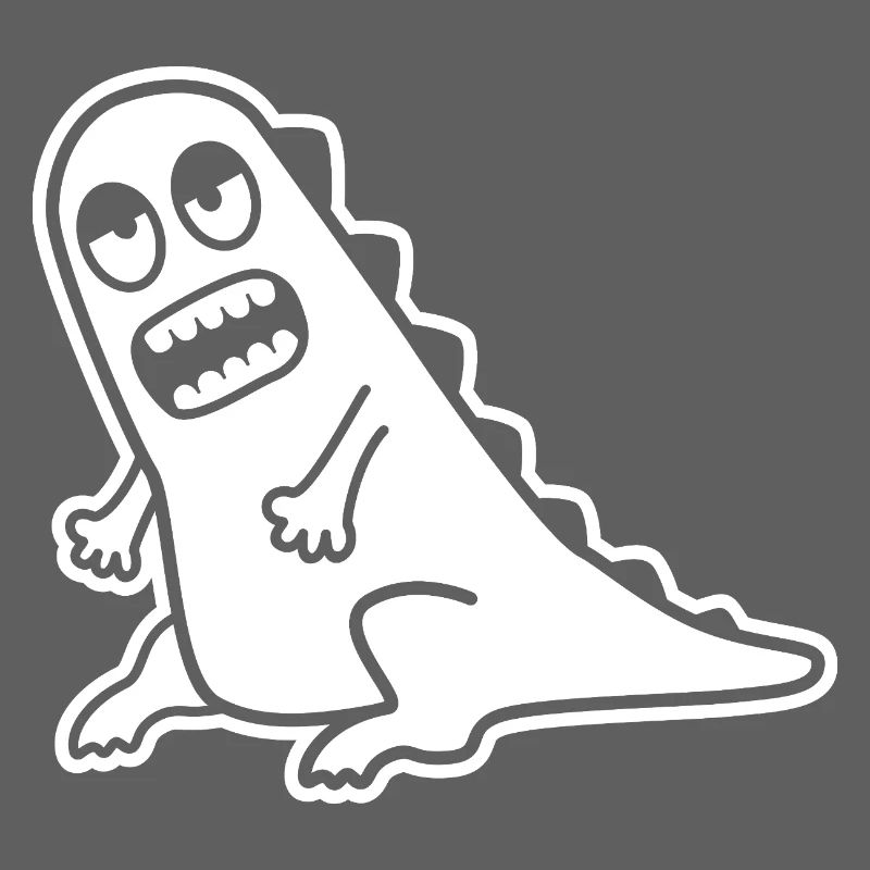 Dino Grrr – T-Rex, Nerd & Comic Style