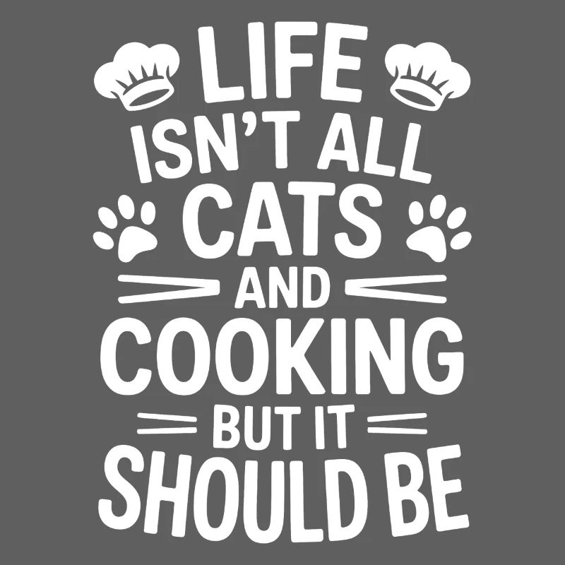 Kochen Spruch Katzen Lustiges Backen Geschenk