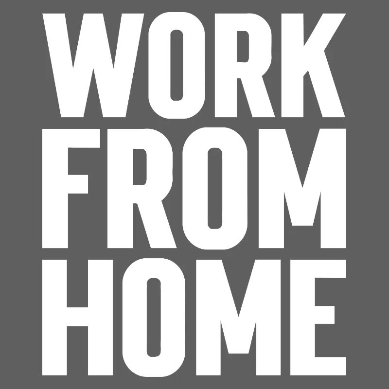 Work from home motivating tee