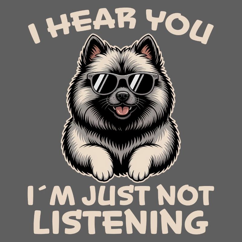 Keeshond Saying Dogs Funny Keeshond Gift