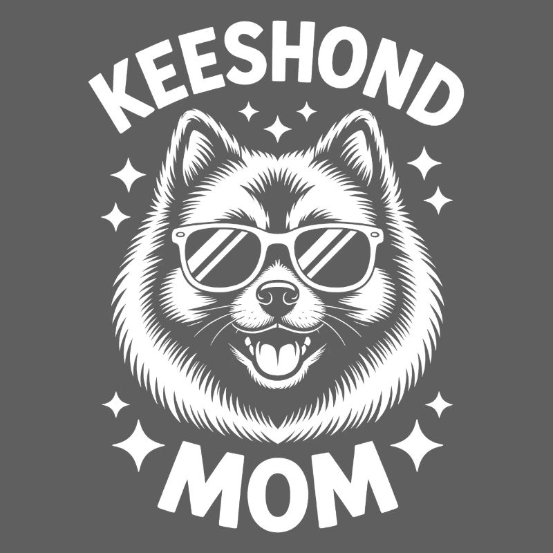 Keeshond Spruch Mama Lustiges Keeshond Geschenk