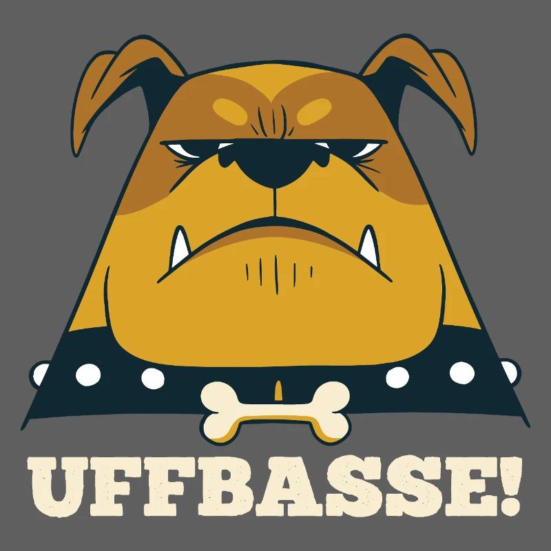 Chien de Mannheim en colère - Uffbasse Monnem