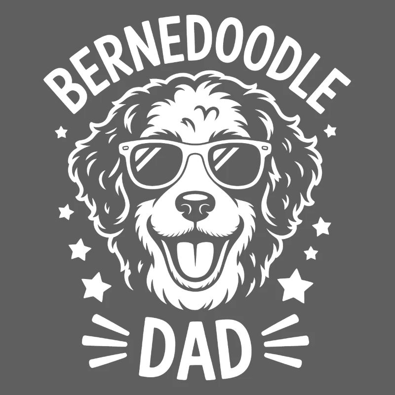 Bernedoodle Spruch Papa Witz Bernedoodle Geschenk