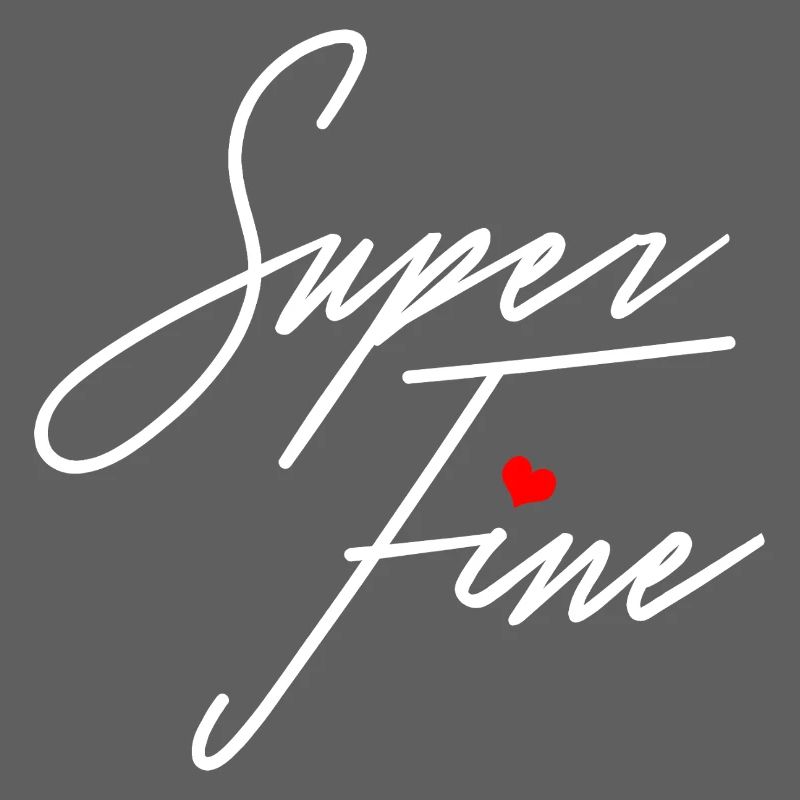 Super feines Mädchen oder Mutter selbstbewusste Frauen Empowerment