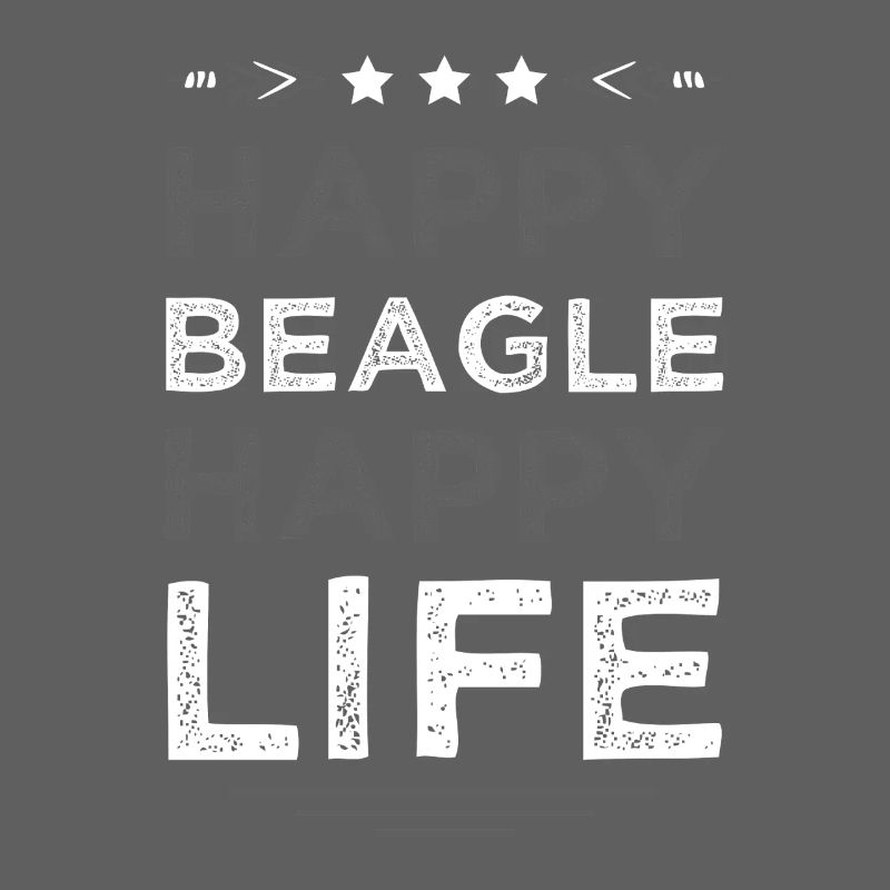 Chien Beagle Vie heureuse