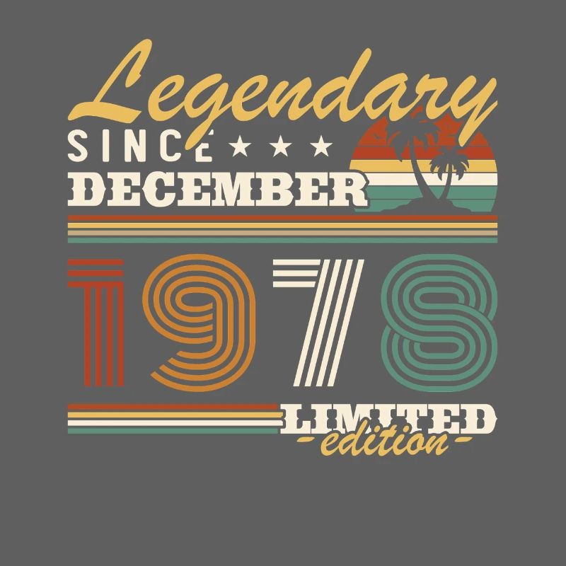 Dezember 1978 Vintage Geburtstagsgeschenk