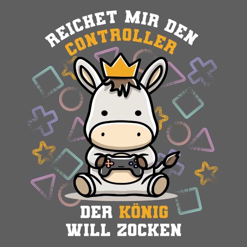 Reichet mir den controller der König will zocken