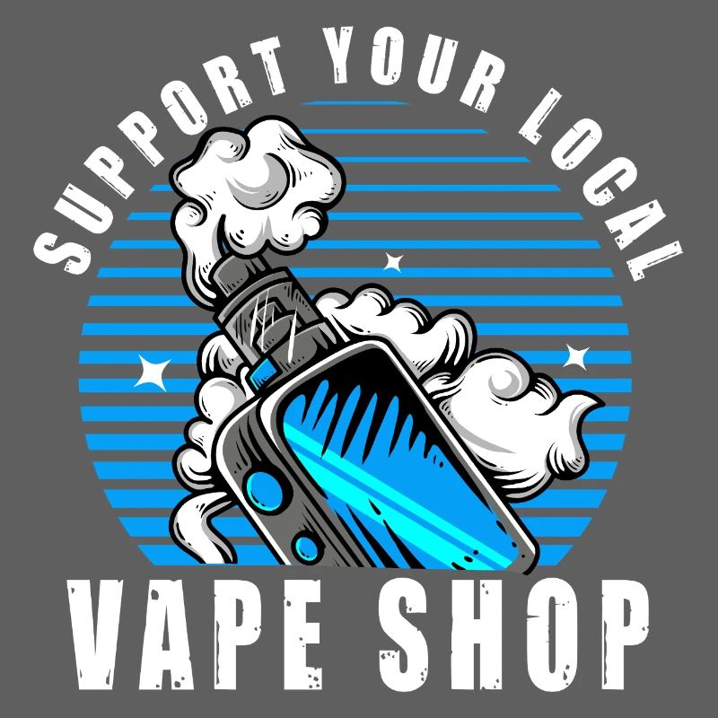 Vape Dampfer E Zigarette Spruch Vaping Geschenk 