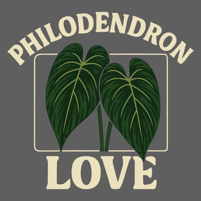 Amour des philodendrons