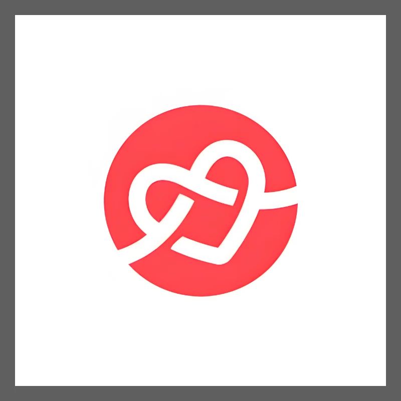 Logo des gewebten Herzens