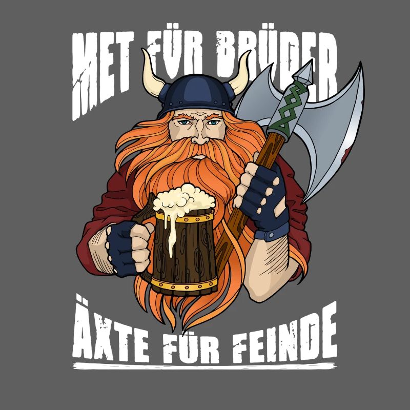 Mead For Brothers Axes For Enemies Viking Gift