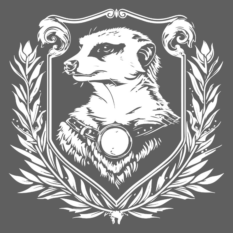 Suricate héraldique