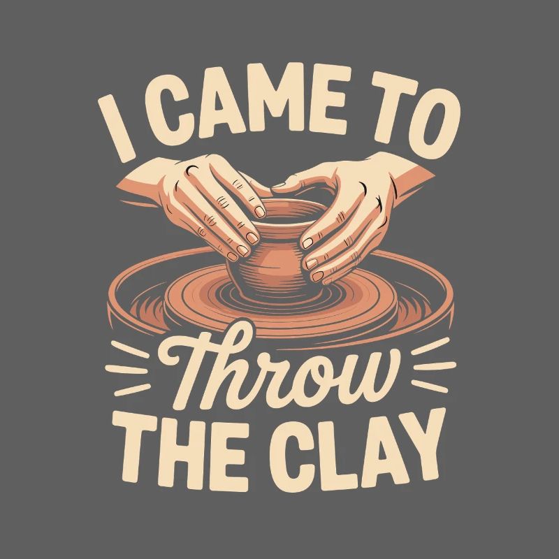 Pottery Addict Clay Art Creative Motif