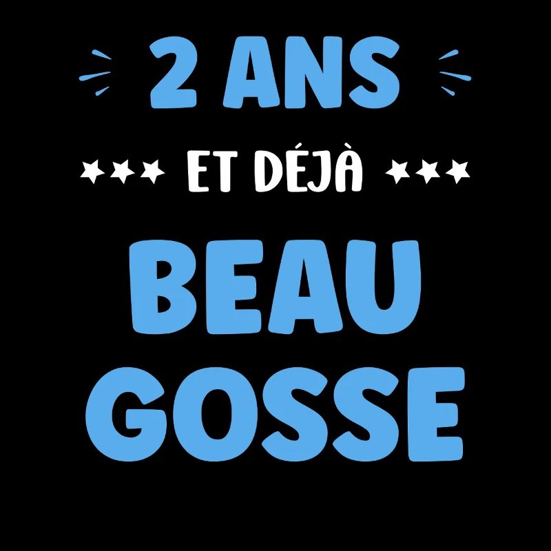 Two years already handsome