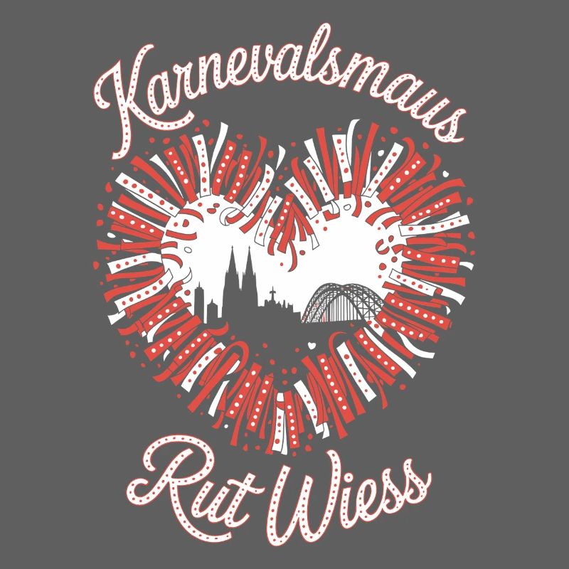 Karnevalsmaus Rut Wiess Köln Kölner Karneval Maus