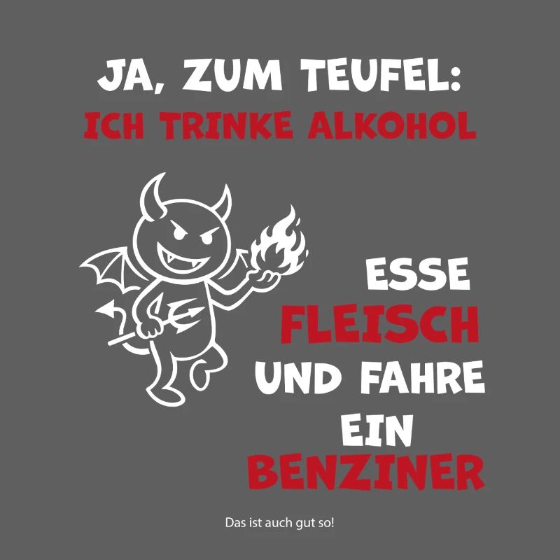 Devilish lifestyle: alcohol, meat