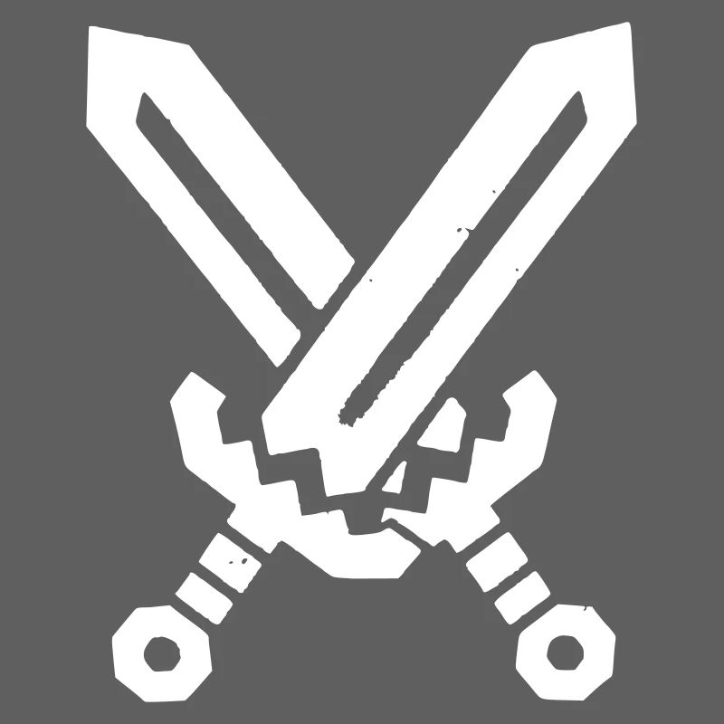 Pixel Swords 8-Bit Retro