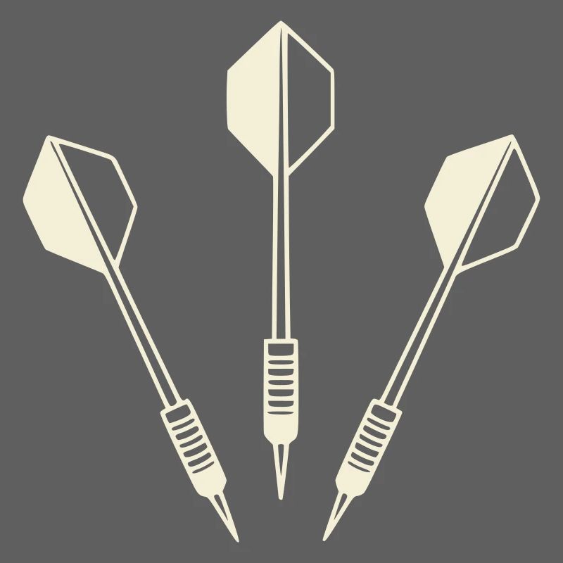 Drei Dartpfeile - Darts Set