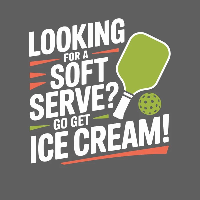 Pickleball Spieler Looking For Soft Serve Dinking