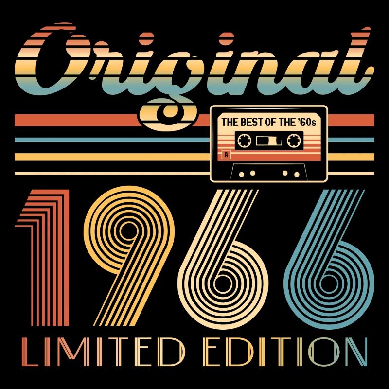 60th Birthday, 60 Years, Original 1966