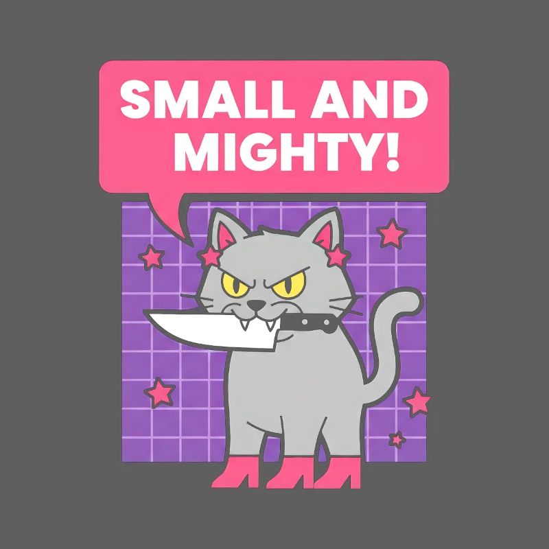 Small and powerful cat design