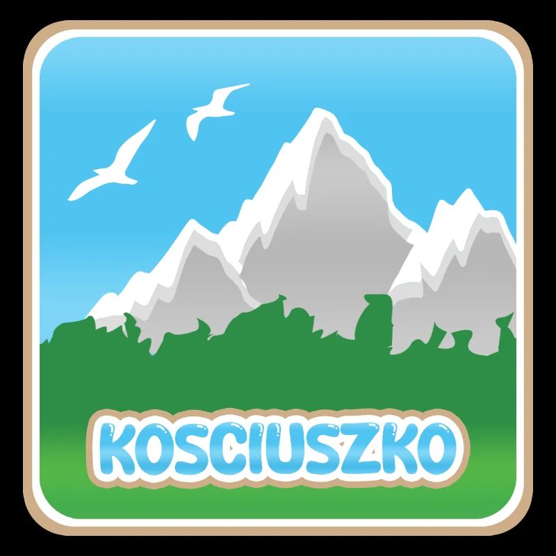 Kosciuszko als Berg