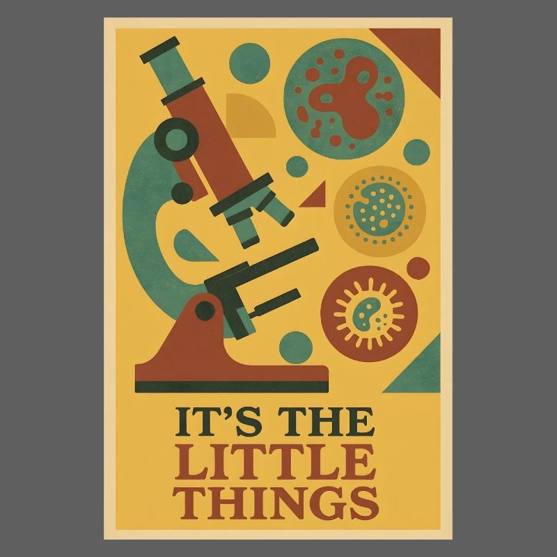 Les Petites Choses | Microscope de microbiologie
