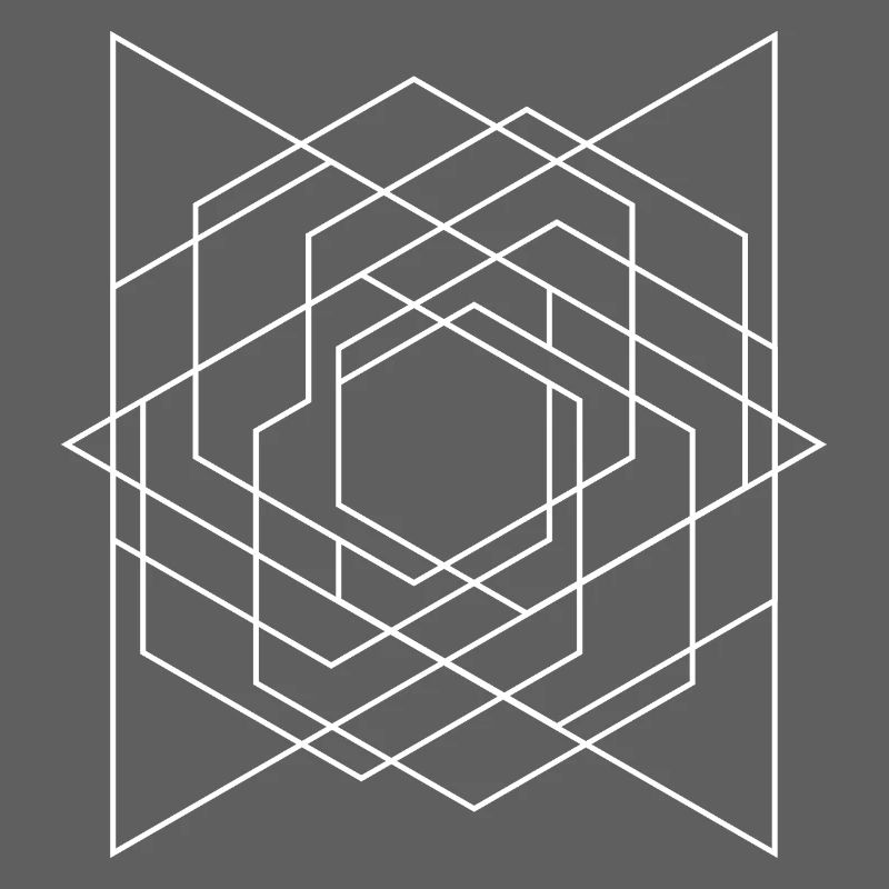 Interlaced Squares Grid
