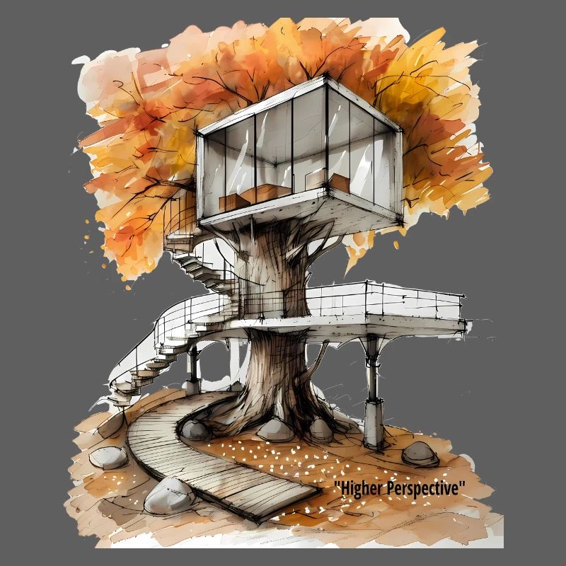 Autumn Treehouse Skydeck