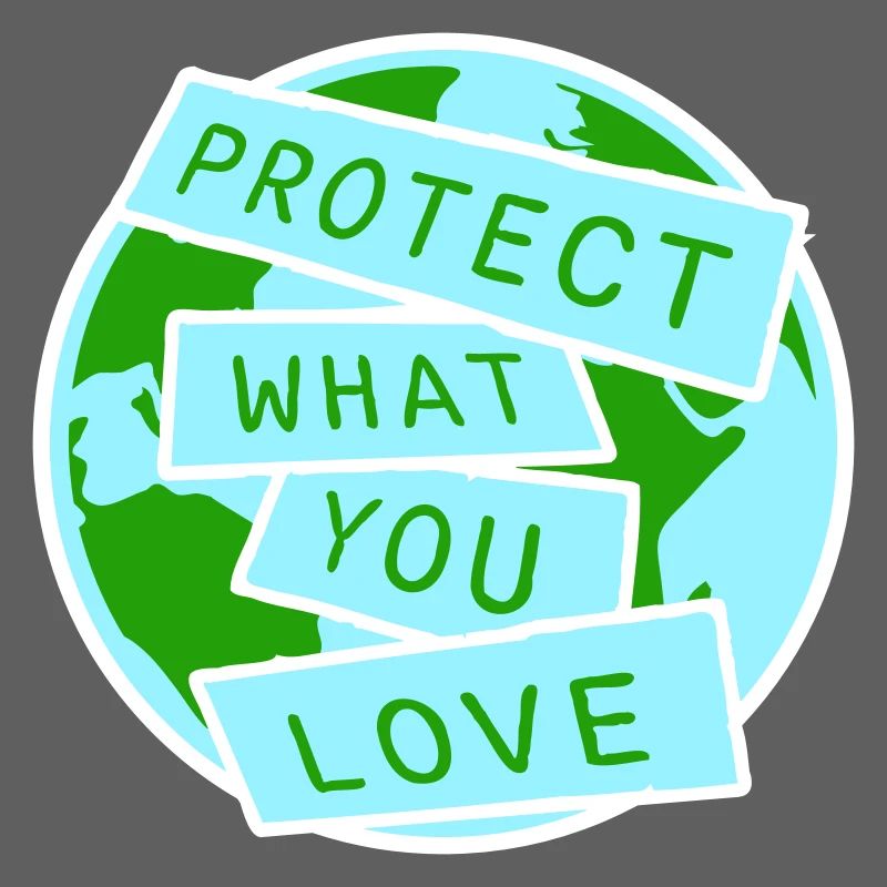 Déclaration de protection de la nature Protéger ce que vous aimez Logo de la Déclaration de Protection de la Nature