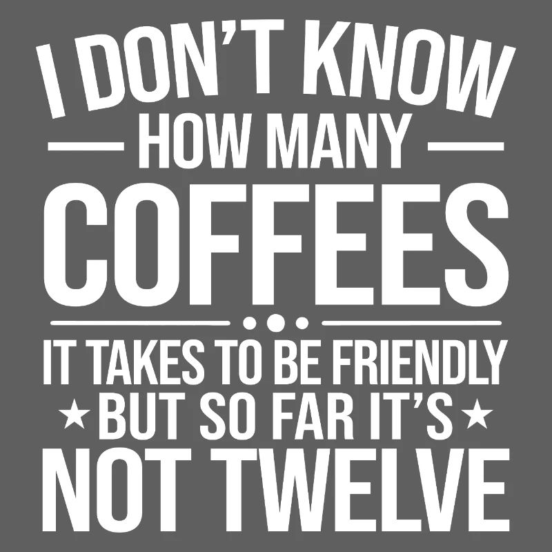 Compte de douze cafés