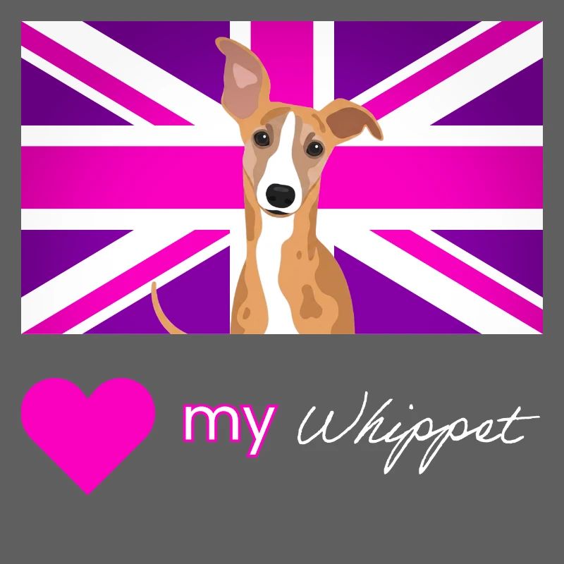 PURPLEWHIPPET (Texte blanc, Vibrant)