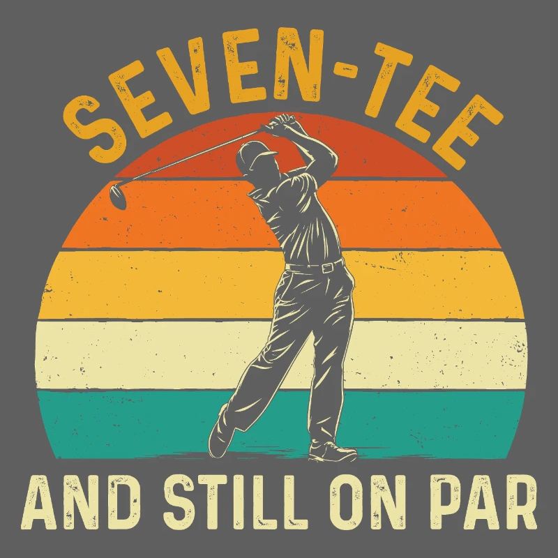 Seven Tee Still On Par 70th Golf Birthday