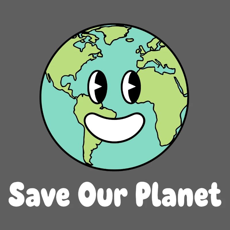 Smiling Earth Save Our Planet